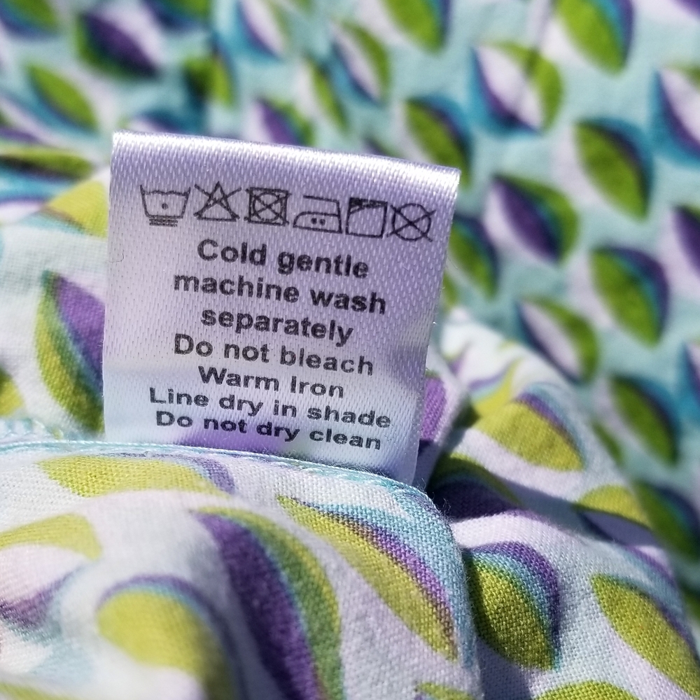 Apsara Dress Medium Leaf Pattern Ethically Source… - image 8